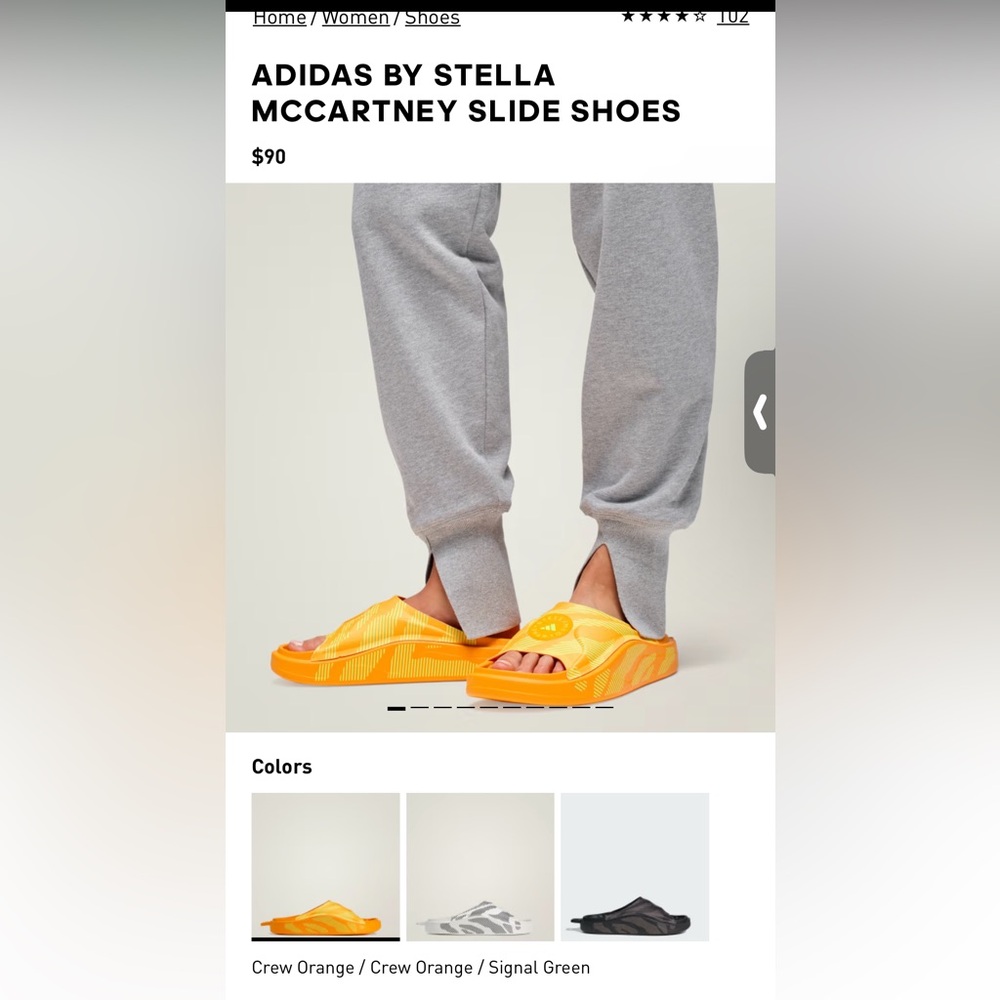 Stella McCartney for Adidas Flip flops soft foam - Picture 5 of 5
